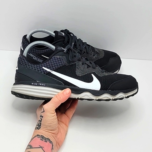 Nike Shoes - Nike | Juniper Trail white/black low-top sneakers | MENS 6.5/WMS 8